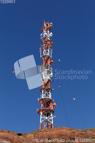 Image of Radio tower on the island