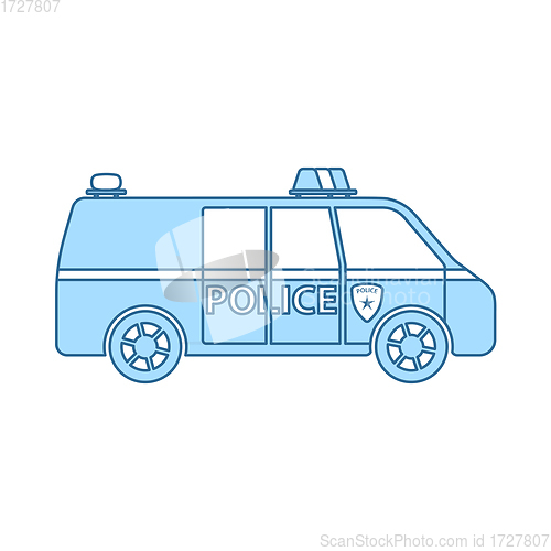 Image of Police Van Icon