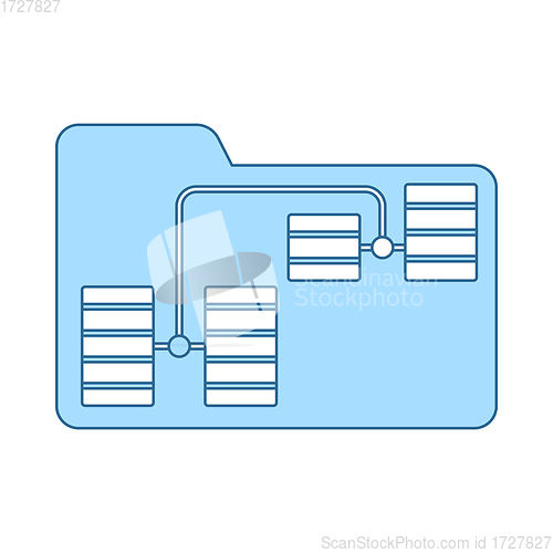 Image of Folder Network Icon