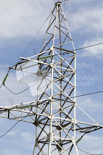 Image of Line of high-voltage gears