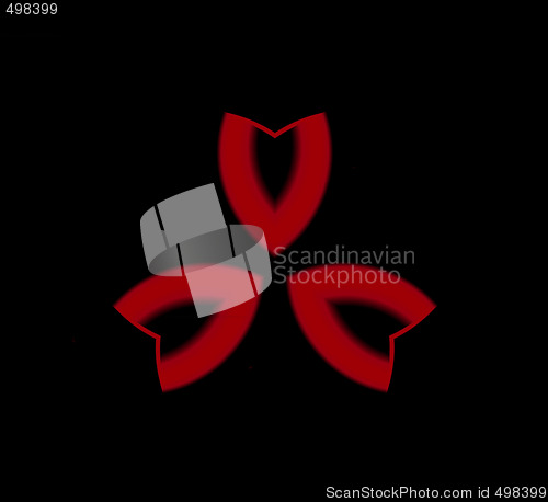Image of Red Tri-leaf Logo