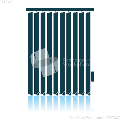 Image of Office Vertical Blinds Icon