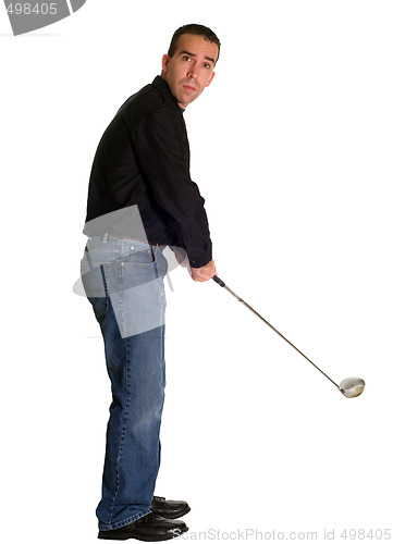 Image of Male Golfer