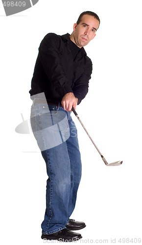 Image of Golfing