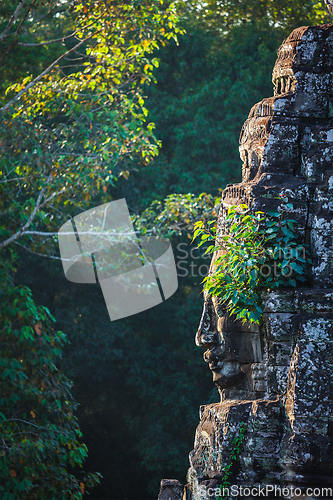 Image of Face of Bayon temple, Angkor, Cambodia
