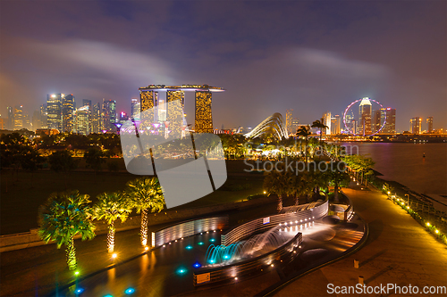 Image of Singapore skyline