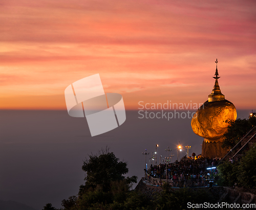 Image of Golden Rock - Kyaiktiyo Pagoda, Myanmar