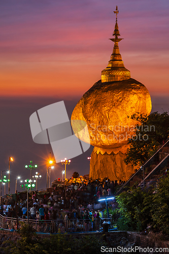 Image of Golden Rock - Kyaiktiyo Pagoda, Myanmar