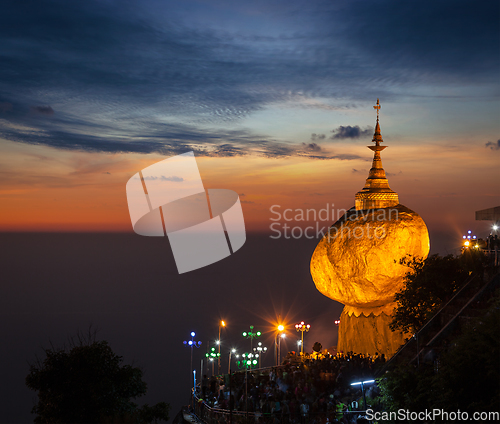 Image of Golden Rock - Kyaiktiyo Pagoda, Myanmar