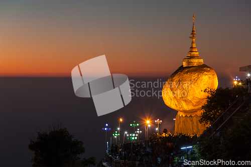 Image of Golden Rock - Kyaiktiyo Pagoda, Myanmar