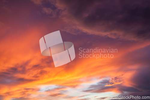 Image of Sunset sky