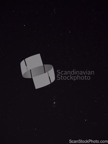 Image of Orion Constellation in Winter Sky