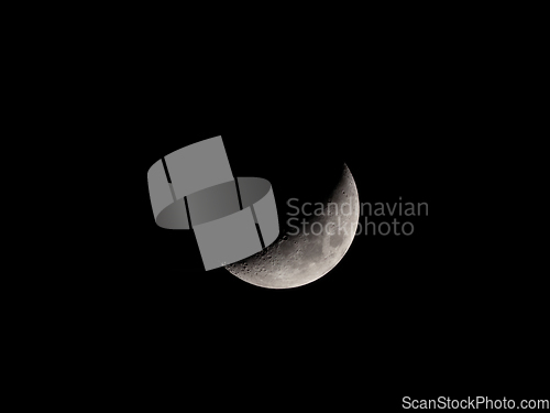 Image of Waxing Crescent Moon 