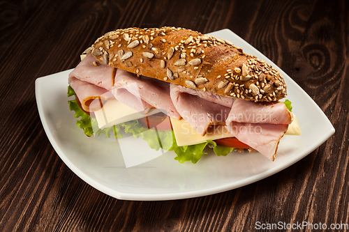 Image of Ham sandwich