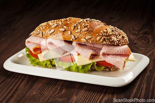 Image of Ham sandwich