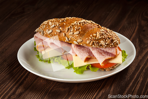 Image of Ham sandwich