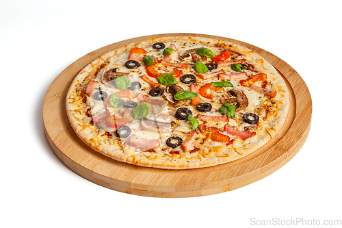 Image of Ham pizza