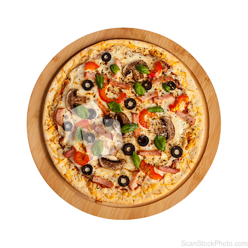Image of Ham pizza
