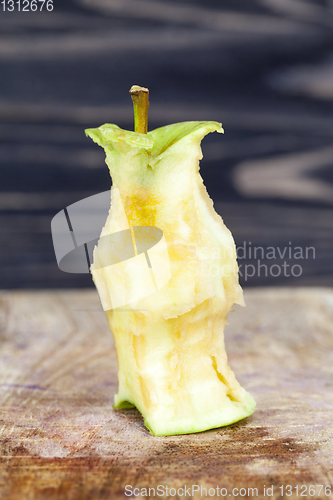 Image of A bit of green apple