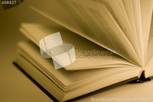 Image of opened book