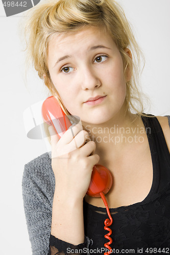 Image of red telephone
