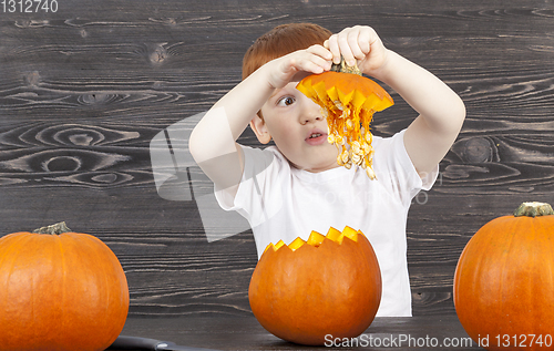 Image of red-haired boy