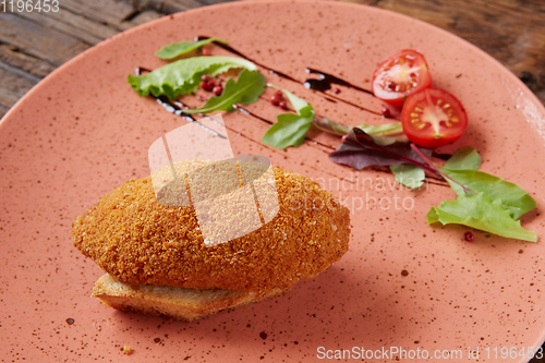 Image of The chicken cutlets with butter on Kiev.