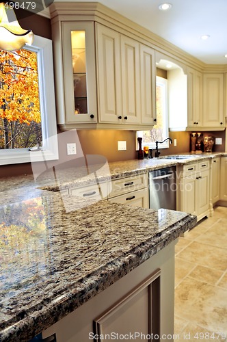 Image of Modern kitchen interior