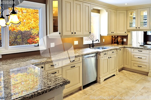 Image of Modern kitchen interior