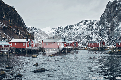 Image of Nusfjord fishing village in Norway