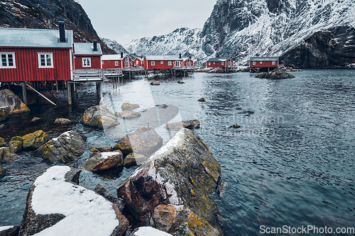 Image of Nusfjord fishing village in Norway