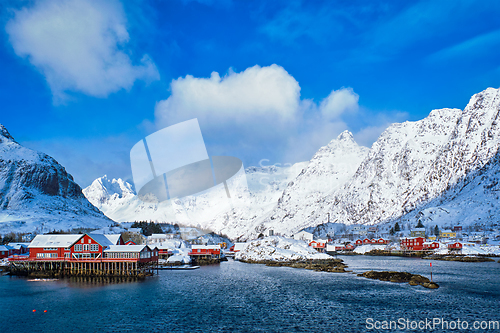 Image of "A" village on Lofoten Islands, Norway