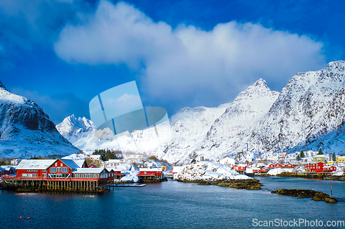 Image of "A" village on Lofoten Islands, Norway