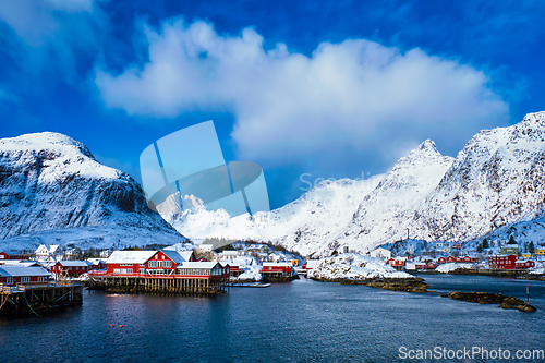 Image of "A" village on Lofoten Islands, Norway