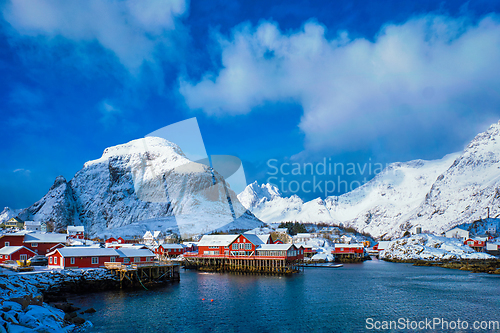 Image of "A" village on Lofoten Islands, Norway