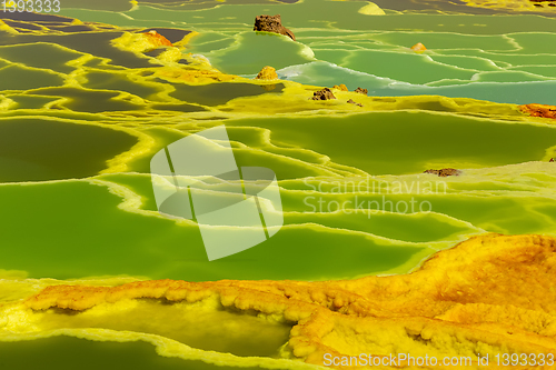 Image of Dallol, Ethiopia. Danakil Depression