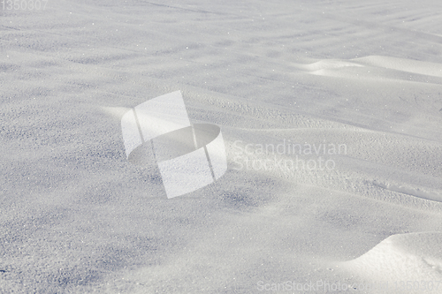 Image of Snowdrifts in winter
