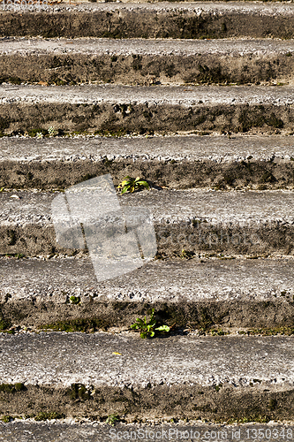 Image of Ruined stone staircase