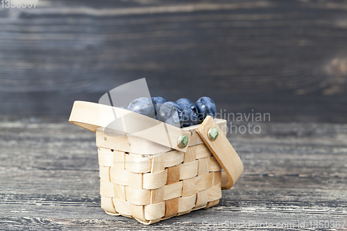Image of blueberry basket