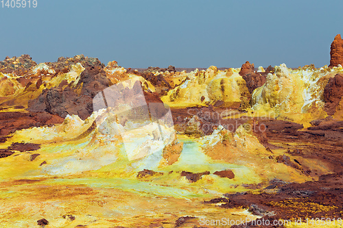 Image of Dallol, Ethiopia. Danakil Depression