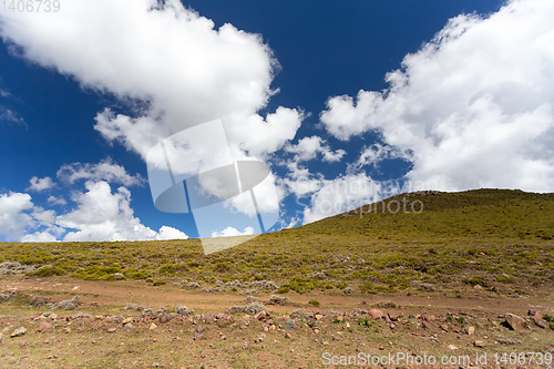 Image of landscape of Bale Mountain