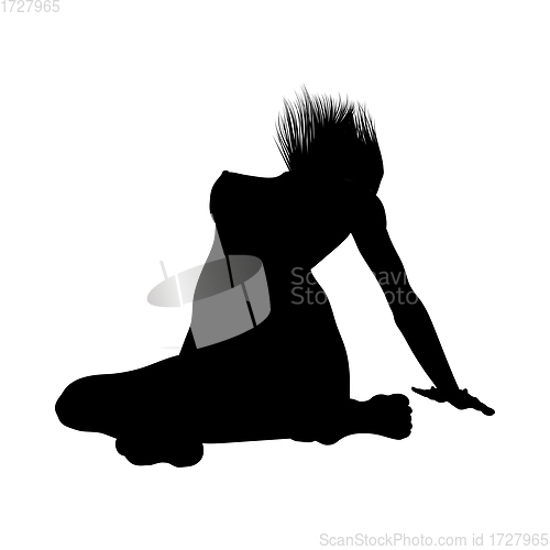 Image of Naked sexy girls silhouette