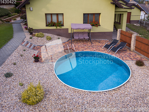 Image of small home swimming pool