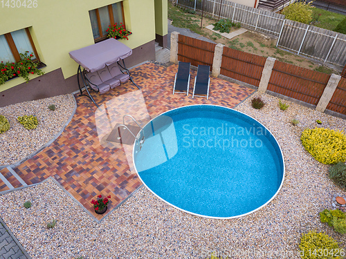 Image of small home swimming pool