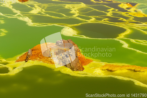 Image of Dallol, Ethiopia. Danakil Depression