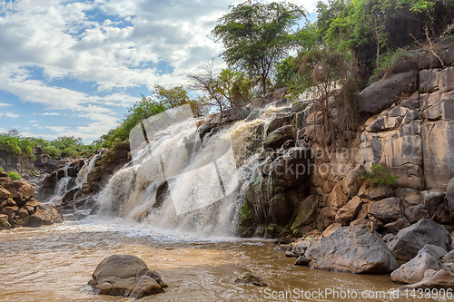 Image of waterfall in Awash National Park, Ethiopia