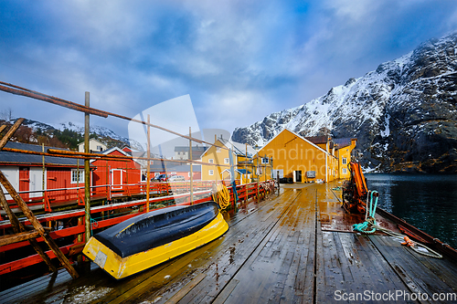 Image of Nusfjord fishing village in Norway