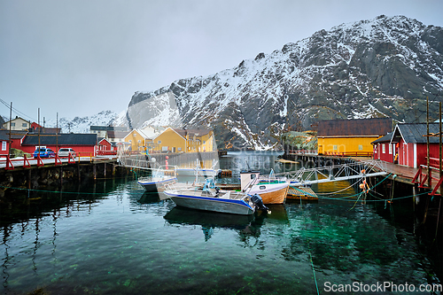 Image of Nusfjord fishing village in Norway