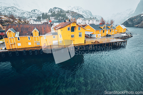 Image of Nusfjord fishing village in Norway