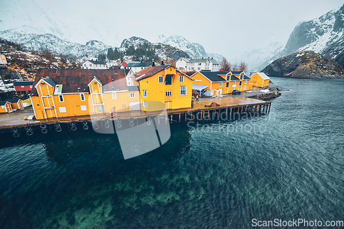 Image of Nusfjord fishing village in Norway